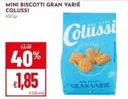 Pan Mini biscotti gran varié Colussi offerta