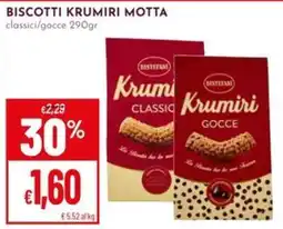 Pan Biscotti Krumiri Motta offerta