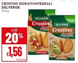 Pan Crostini dorati/integrali Delverde offerta