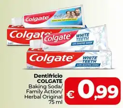 Coop Radenza Dentifricio COLGATE Baking Soda/Family Action/Herbal Original offerta
