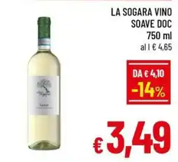 Famila Market La Sogara Vino Soave DOC offerta
