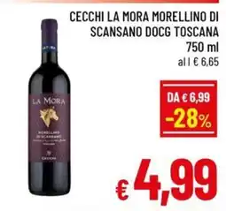 Famila Market Cecchi La Mora Morellino di Scansano DOCG Toscana offerta