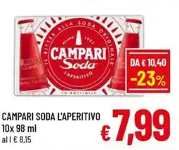 Famila Market Campari Soda l'aperitivo offerta