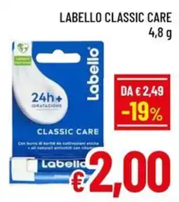Famila Market Labello Classic Care offerta