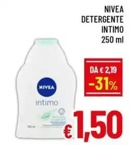 Famila Market Nivea detergente intimo offerta