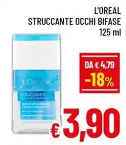 Famila Market L'Oréal struccante occhi bifase offerta