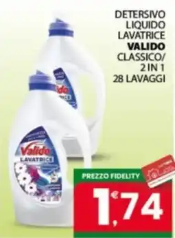Despar Sicilia Valido lavatrice classico offerta