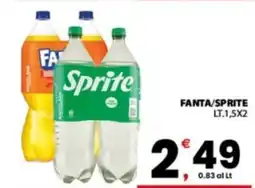 Despar Sicilia Fanta/Sprite offerta