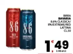 Despar Sicilia Birra Bavaria 8.6 offerta