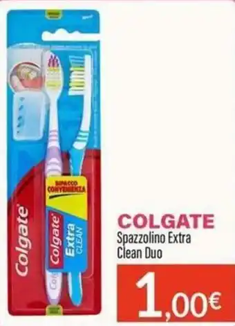 Colgate Spazzolino Extra Clean Duo