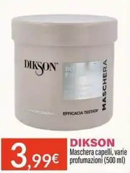 Sanitaria Demma Dikson maschera capelli offerta
