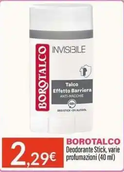 Sanitaria Demma Borotalco Deodorante Stick offerta