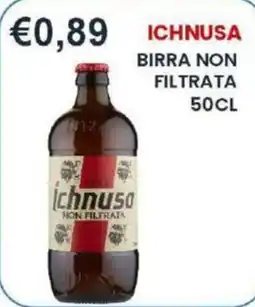 Caramico Ichnusa birra non filtrata offerta