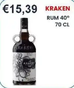 Caramico Kraken rum offerta