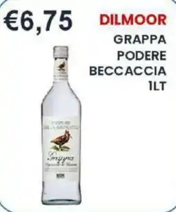 Caramico Dilmoor Grappa Podere Beccaccia offerta