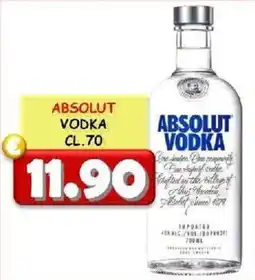 MercADone Absolut vodka offerta