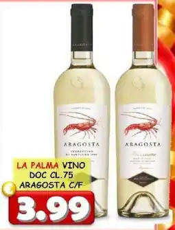 MercADone La Palma Vino Aragosta offerta