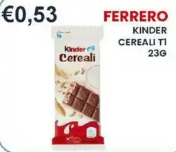 Caramico Ferrero Kinder Cereali offerta
