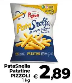 In Coop PataSnella Patatine PIZZOLI offerta