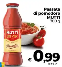 In Coop Passata di pomodoro MUTTI offerta