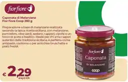 In Coop Caponata di Melanzane Fior fiore offerta