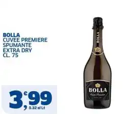 Sigma Bolla cuvée première spumante extra dry offerta