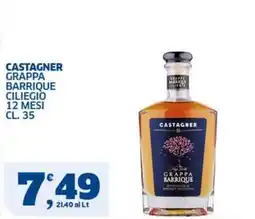 Sigma Castagner Grappa Barrique Ciliegio offerta