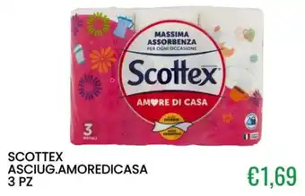 Scottex asciugamano amore di casa