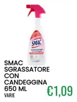Sugros Smac sgrassatore con candeggina offerta