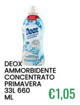 Sugros Deox ammorbidente concentrato primavera offerta