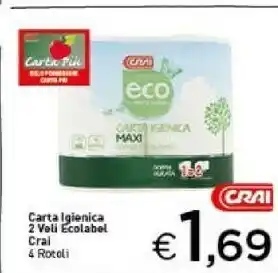 Crai Carta igienica offerta