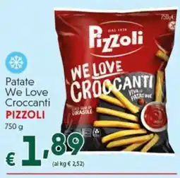 DiMeglio Patate We Love Croccanti Pizzoli offerta