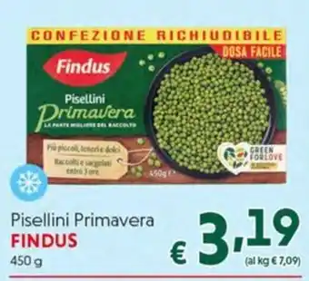 DiMeglio Pisellini Primavera Findus offerta