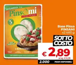Ipercoop Radenza Base Pinsa Pinsami offerta