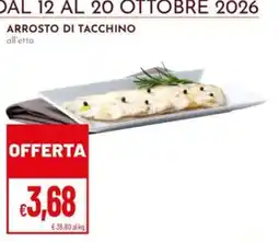 Pan Arrosto di tacchino offerta
