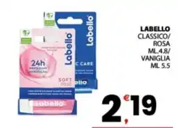 Despar Sicilia Labello classico rosa offerta
