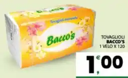 Despar Sicilia Tovaglioli Bacco's offerta