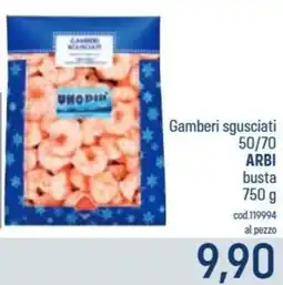 Talento Professional Store Gamberi sgusciati Arbi offerta