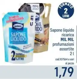 Talento Professional Store Sapone liquido Mil Mil offerta