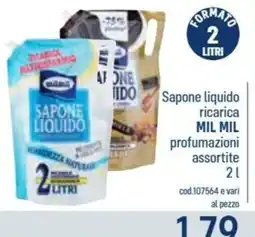 Talento Professional Store Sapone liquido Mil Mil offerta