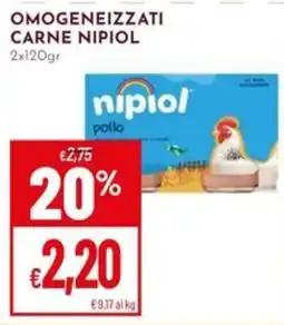 Pan Carne Nipiol offerta