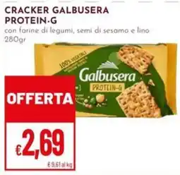 Pan Cracker Galbusera Protein-G offerta