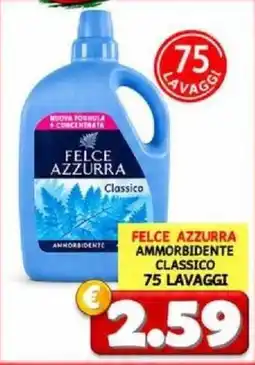 MercADone Felce Azzurra ammorbidente classico offerta