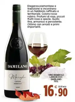 Interspar Marghe Langhe Nebbiolo Damilano offerta