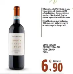 Interspar Vino rosso di Montefalco Ten Cerro offerta