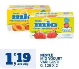 Sigma Nestlé mio yogurt cremoso offerta