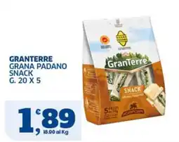 Sigma GranTerre Grana Padano Snack offerta