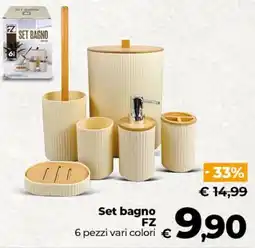 Ipercoop Radenza Set bagno FZ offerta