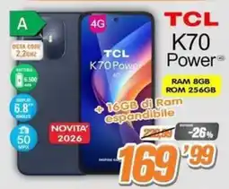 Golino Service TCL K70 Power offerta