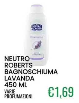 Sugros Neutro Roberts bagnoschiuma lavanda offerta